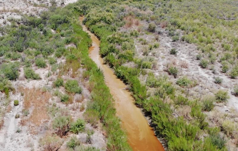 Rio Grande River Aerial